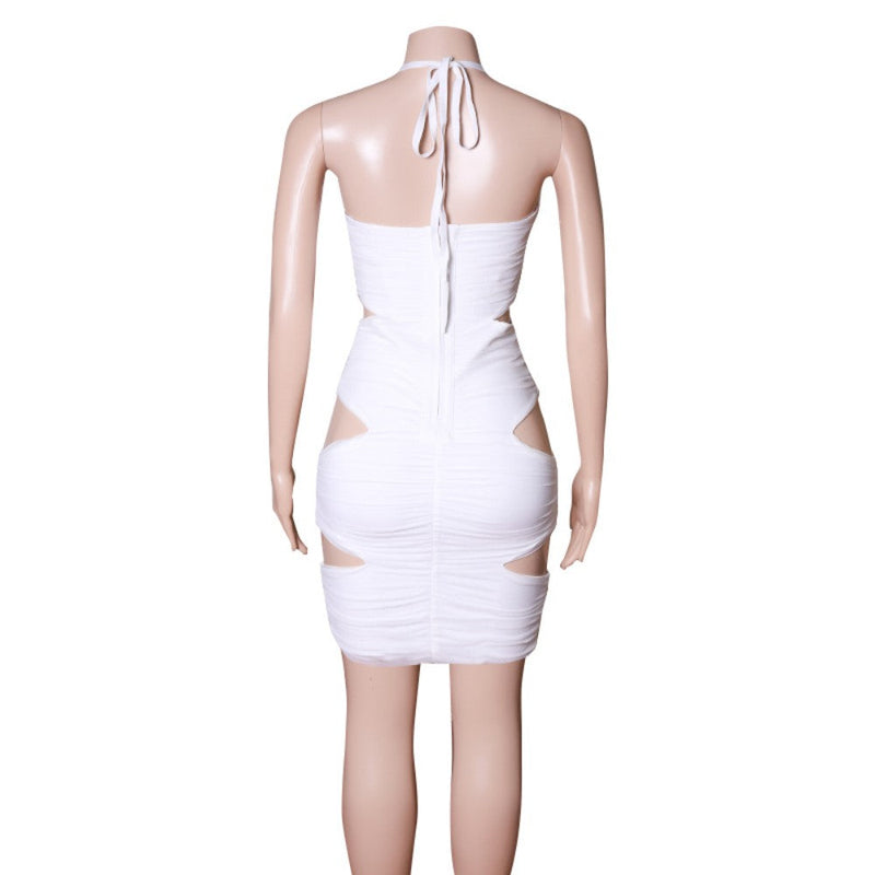 White Bandage Dress PZ0258 7