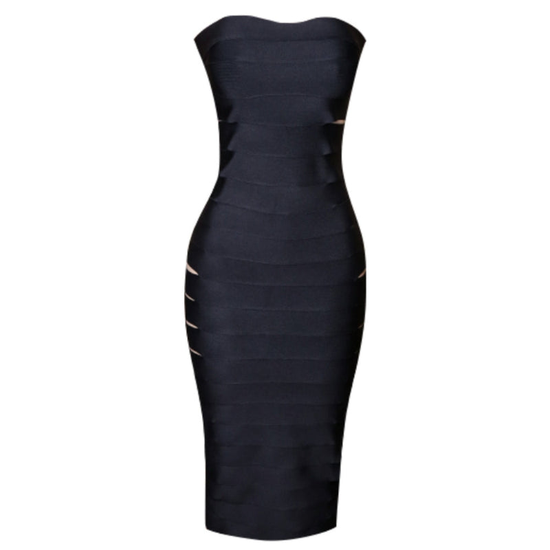 Black Bandage Dress PZ0261 5