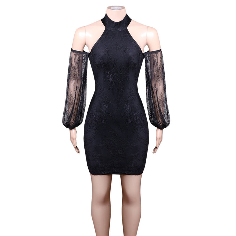 Black Bandage Dress PZC1049 4