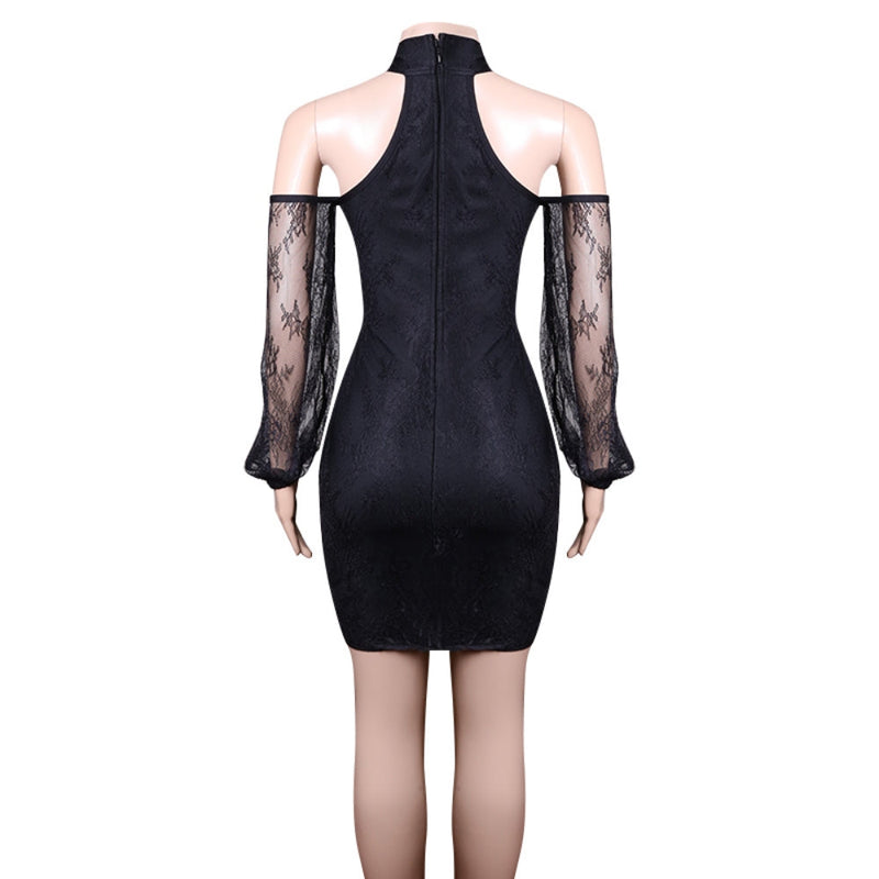 Black Bandage Dress PZC1049 5