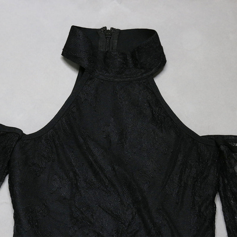 Black Bandage Dress PZC1049 6