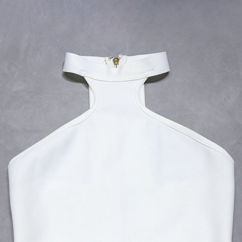 White Bandage Dress PZC1107 10
