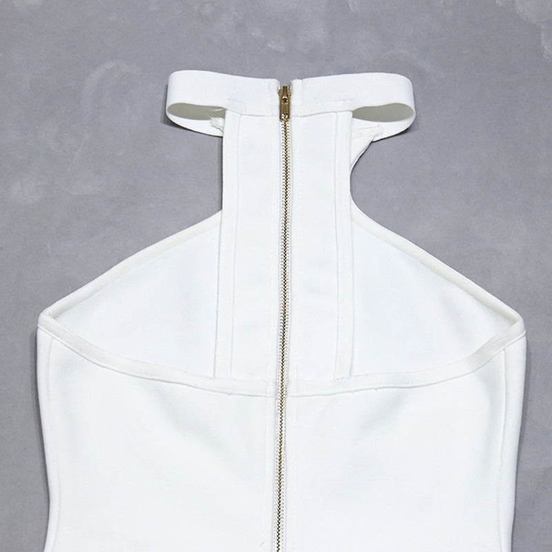 White Bandage Dress PZC1107 11