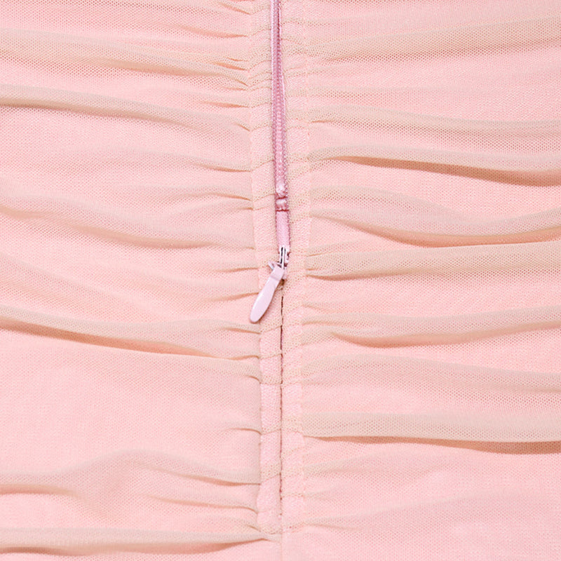 Pink Bandage Dress PZC1126 10