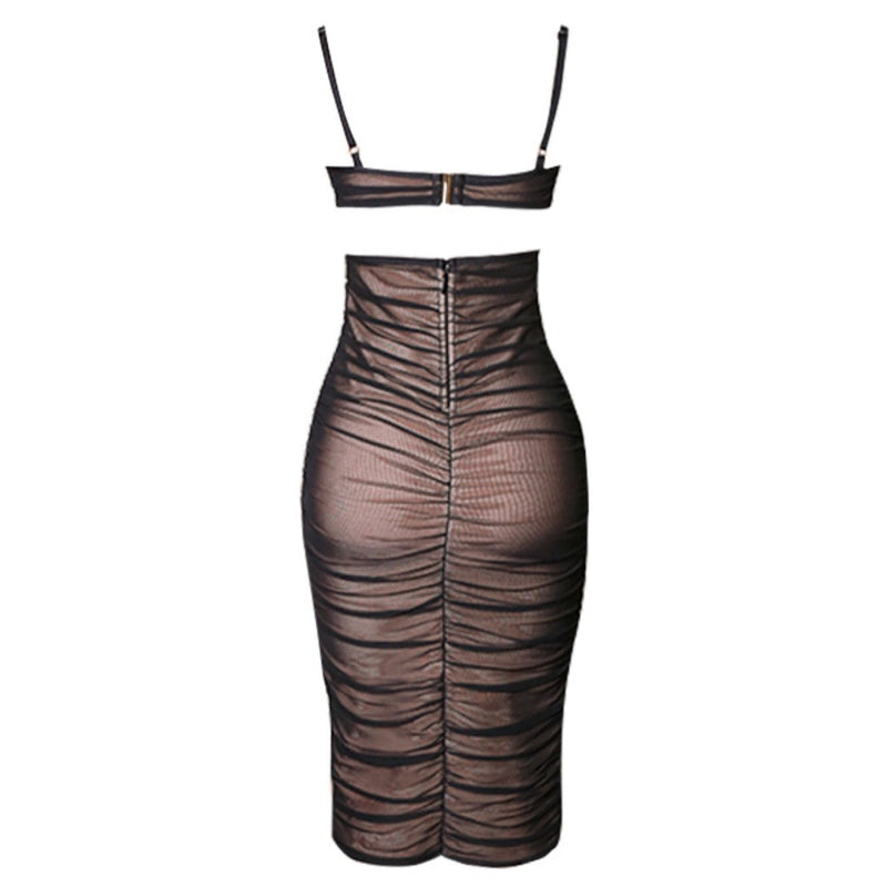 Black Bandage Dress PZC1215 5