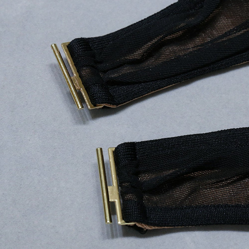 Black Bandage Dress PZC1215 9
