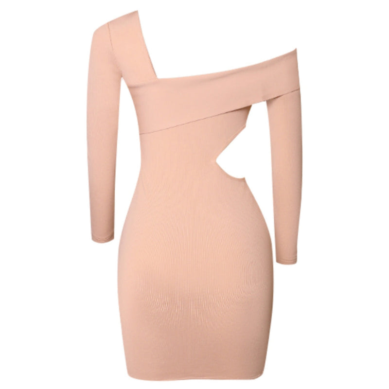 Nude Bandage Dress PZC1238 4