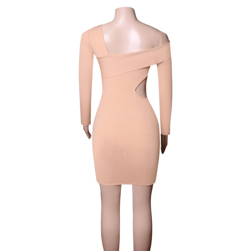 Nude Bandage Dress PZC1238 6