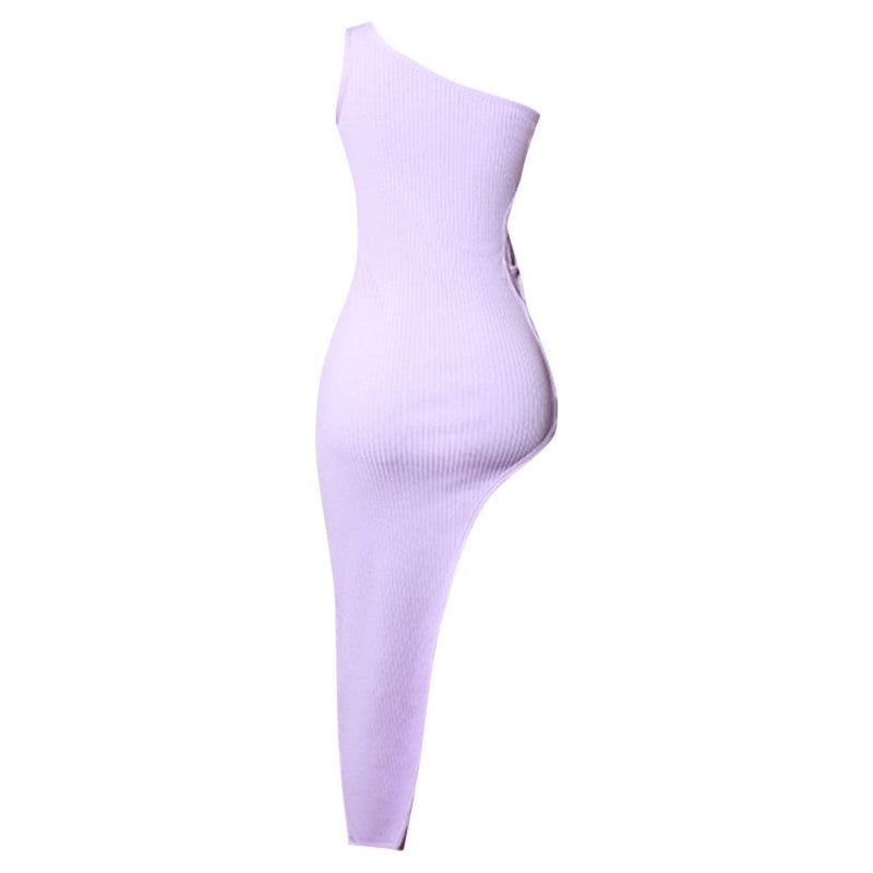 Light Purple Bandage Dress PZC1492 5