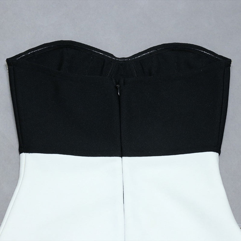 White Bandage Dress PZC1501 10