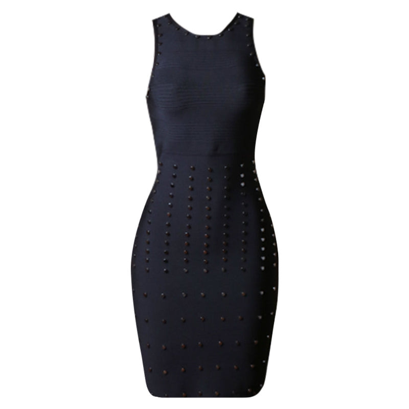 Black Bandage Dress PZC1555 4