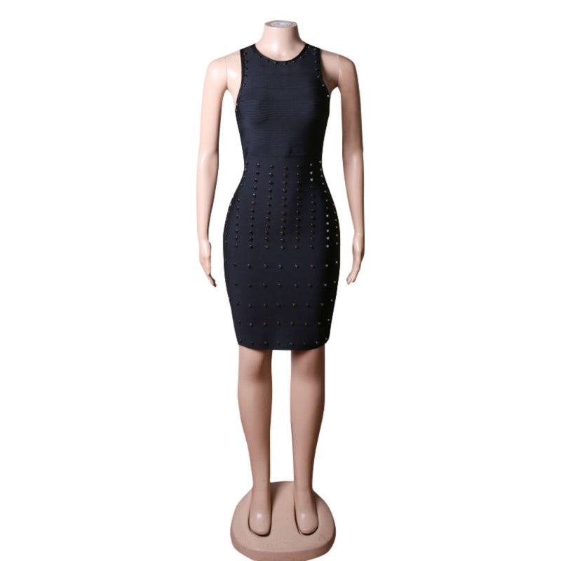 Black Bandage Dress PZC1555 6