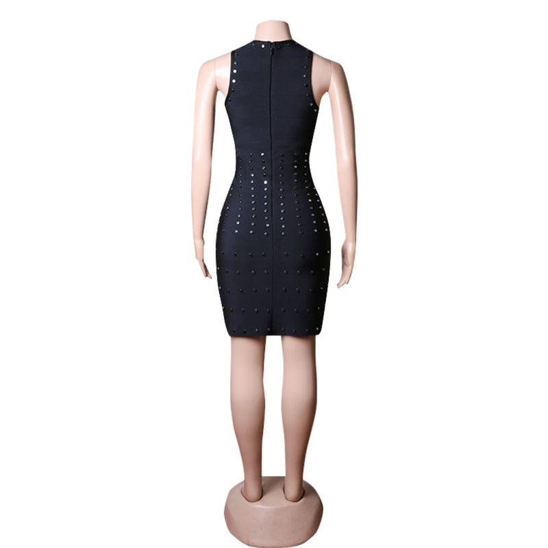 Black Bandage Dress PZC1555 7