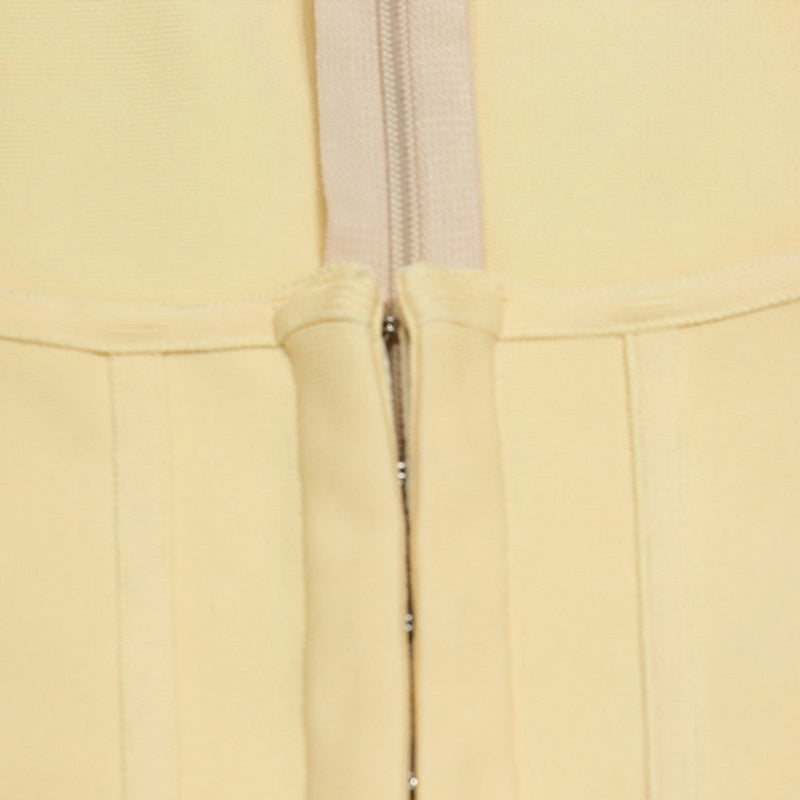 Yellow Bandage Dress PZC1556 10