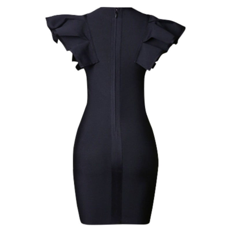 Black Bandage Dress PZC1573 5