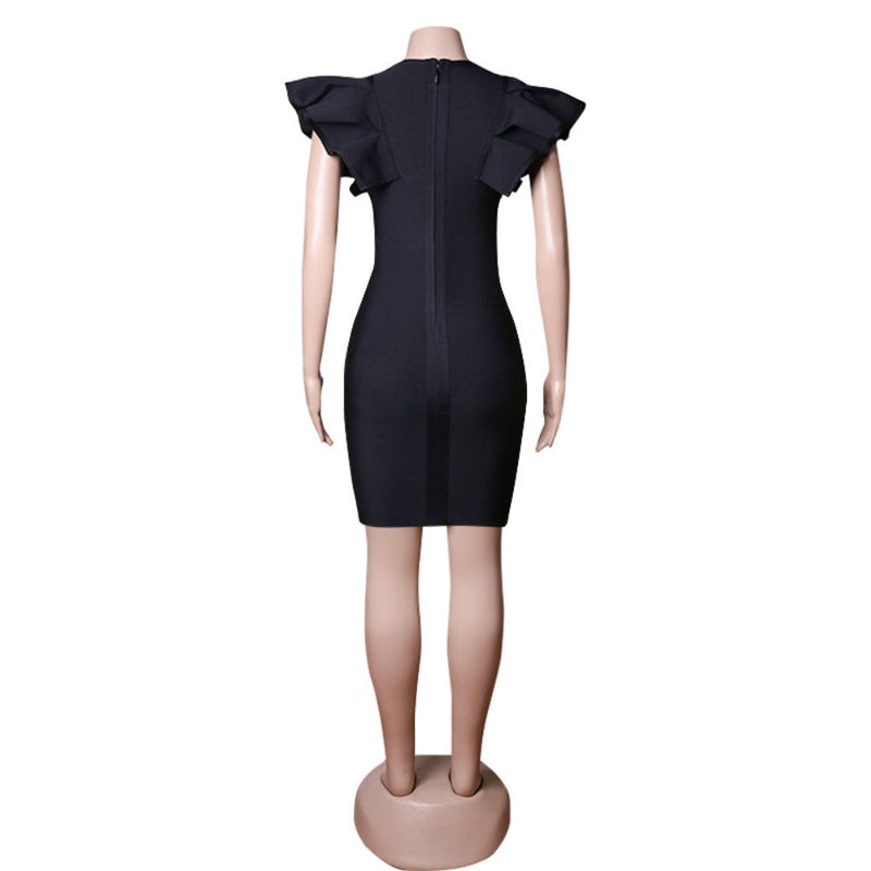 Black Bandage Dress PZC1573 7