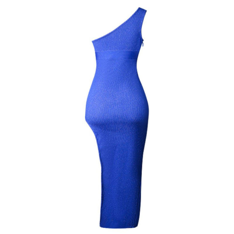 Royal Blue Bandage Dress PZC1635 5