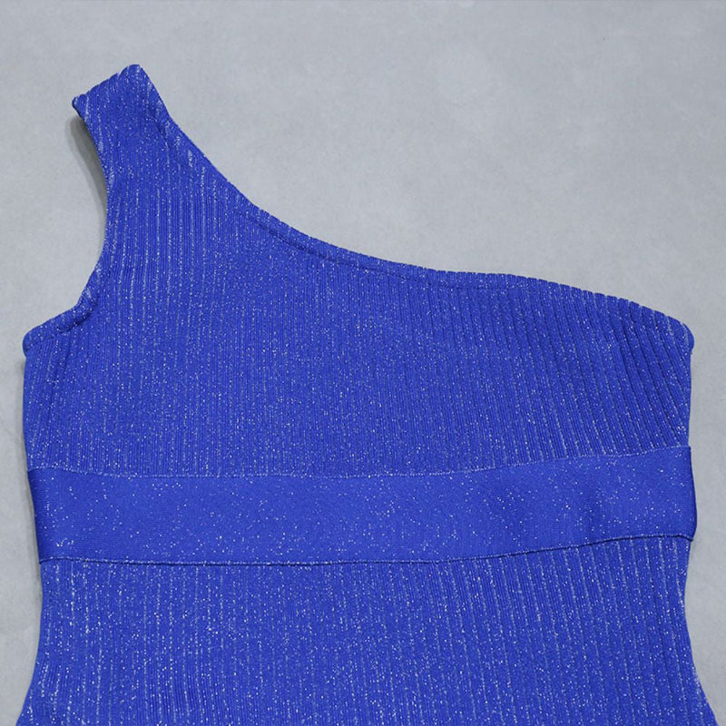 Royal Blue Bandage Dress PZC1635 8