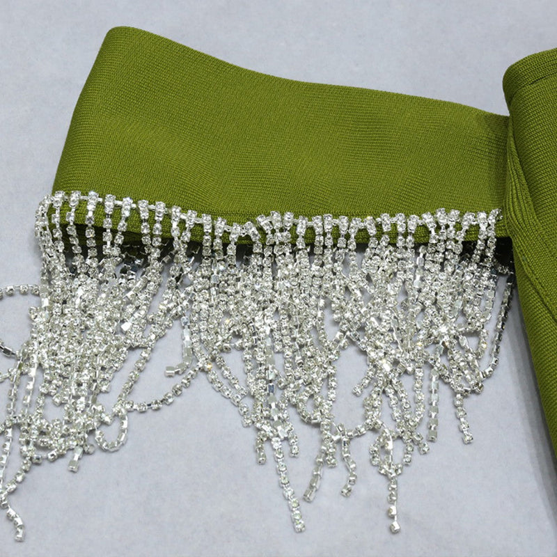 Green Bandage Dress PZC1653 7
