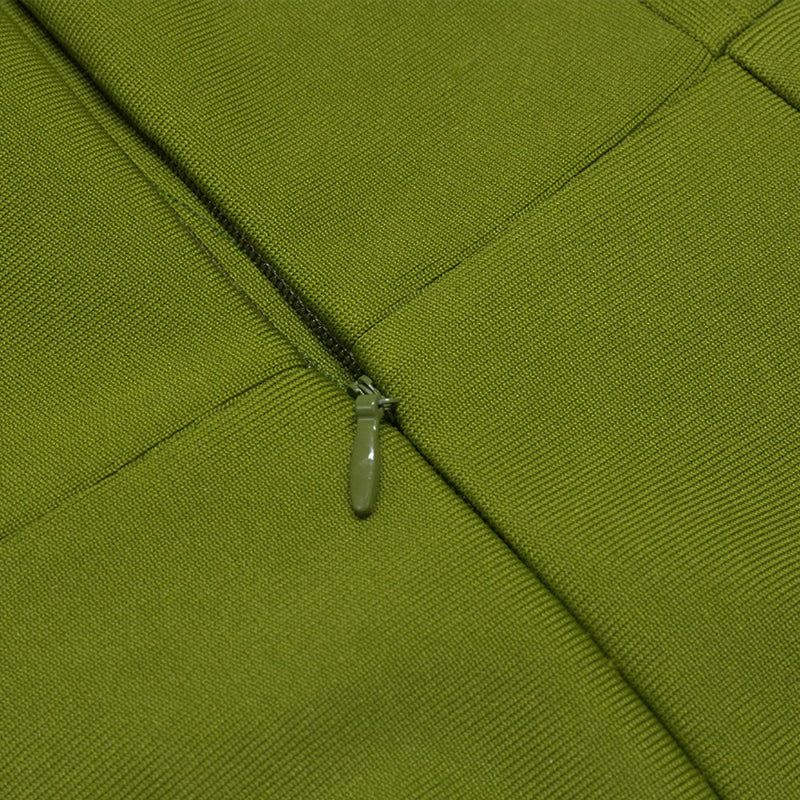 Green Bandage Dress PZC1653 9