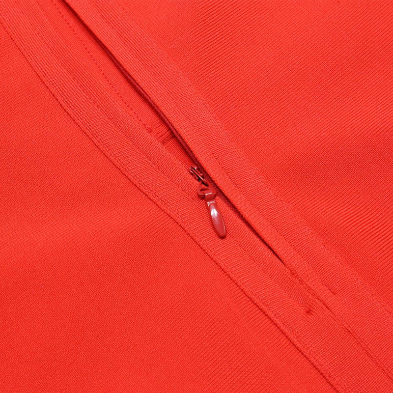Red Bandage Dress PZC1671 10