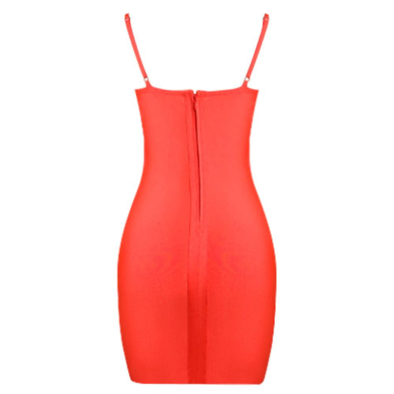 Red Bandage Dress PZC1671 5