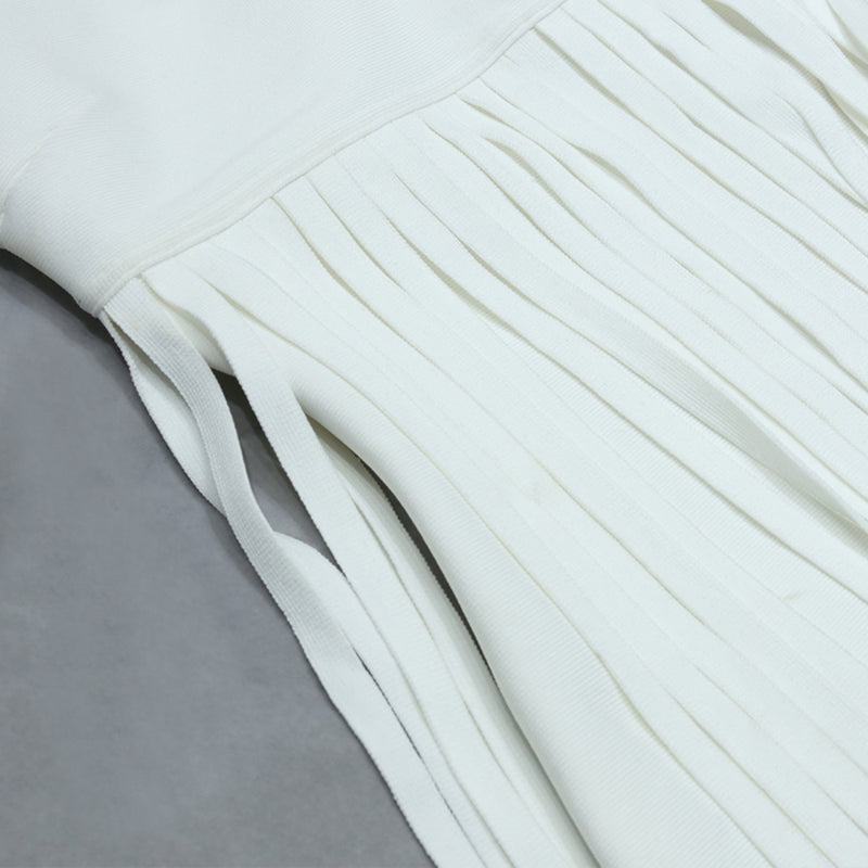 White Bandage Dress PZC1867 8