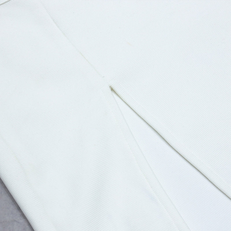 White Bandage Dress PZC1901 9