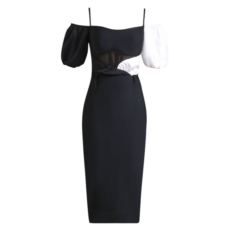 Black Bandage Dress PZC2112 5