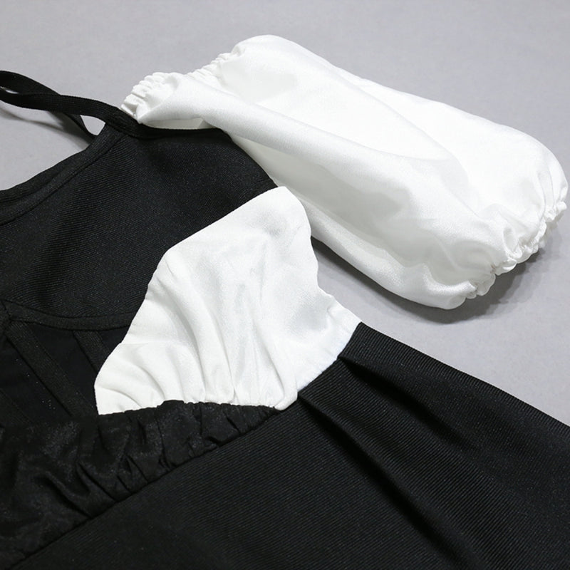 Black Bandage Dress PZC2112 7