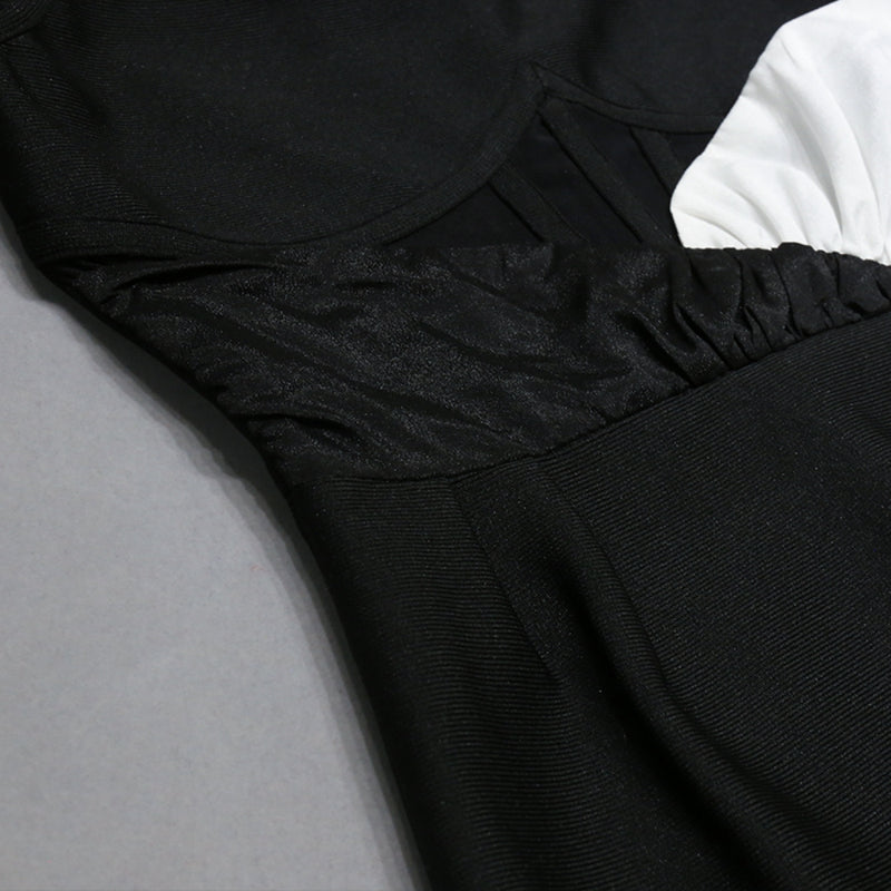 Black Bandage Dress PZC2112 8