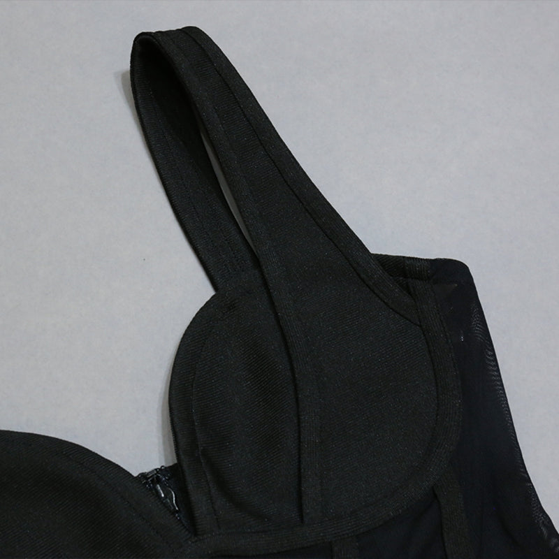 Black Bandage Dress PZC2133 7