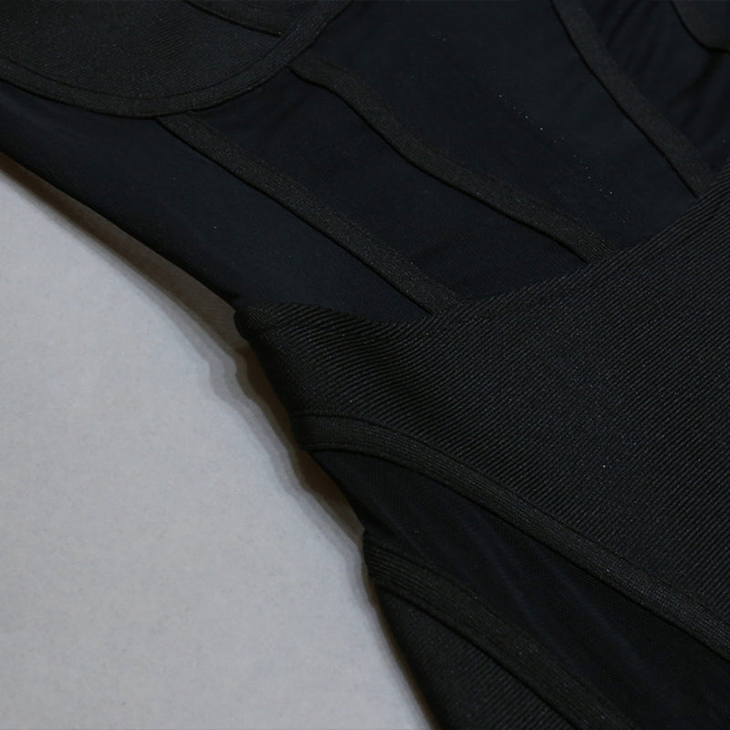 Black Bandage Dress PZC2133 8