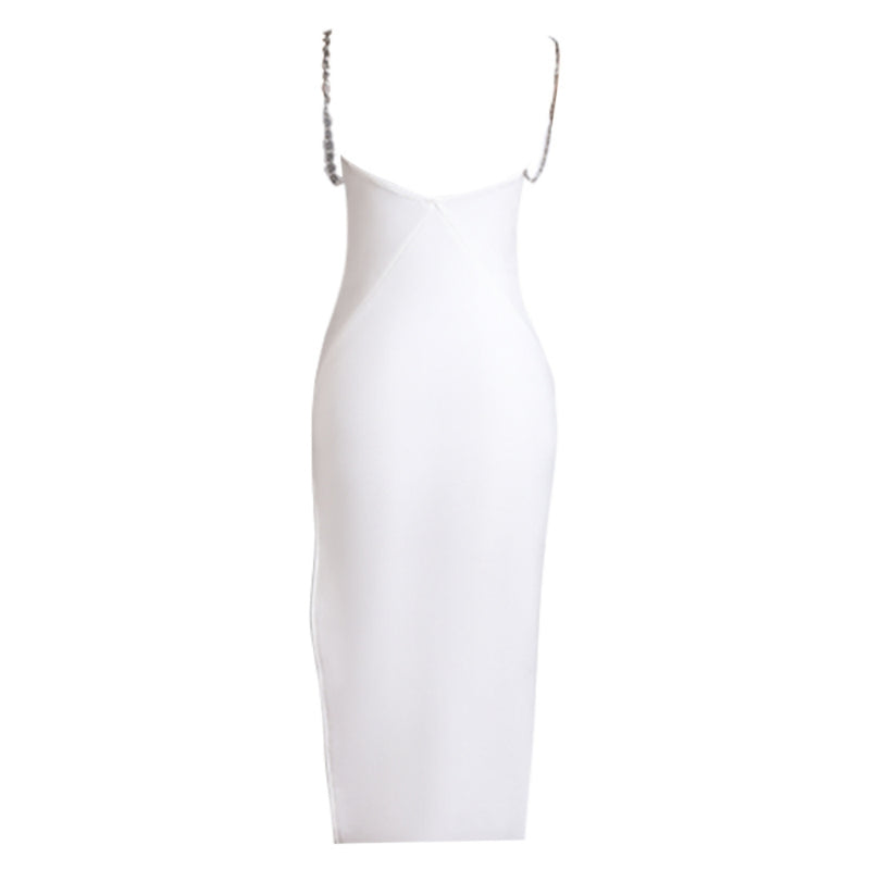 White Bandage Dress PZC2165 6