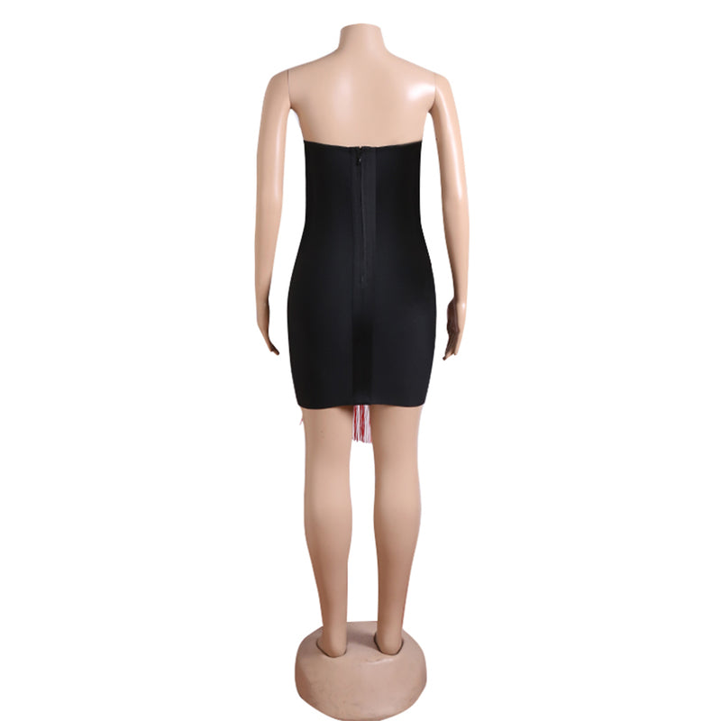 Black Bandage Dress HL9211