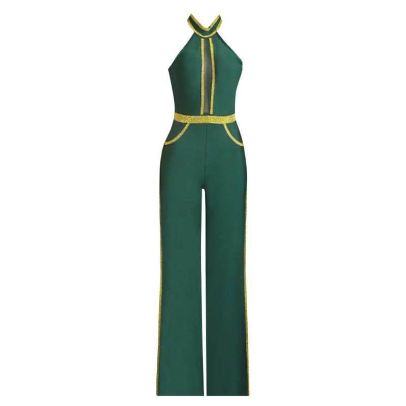 Green Bandage Jumpsuit PZC2222 5