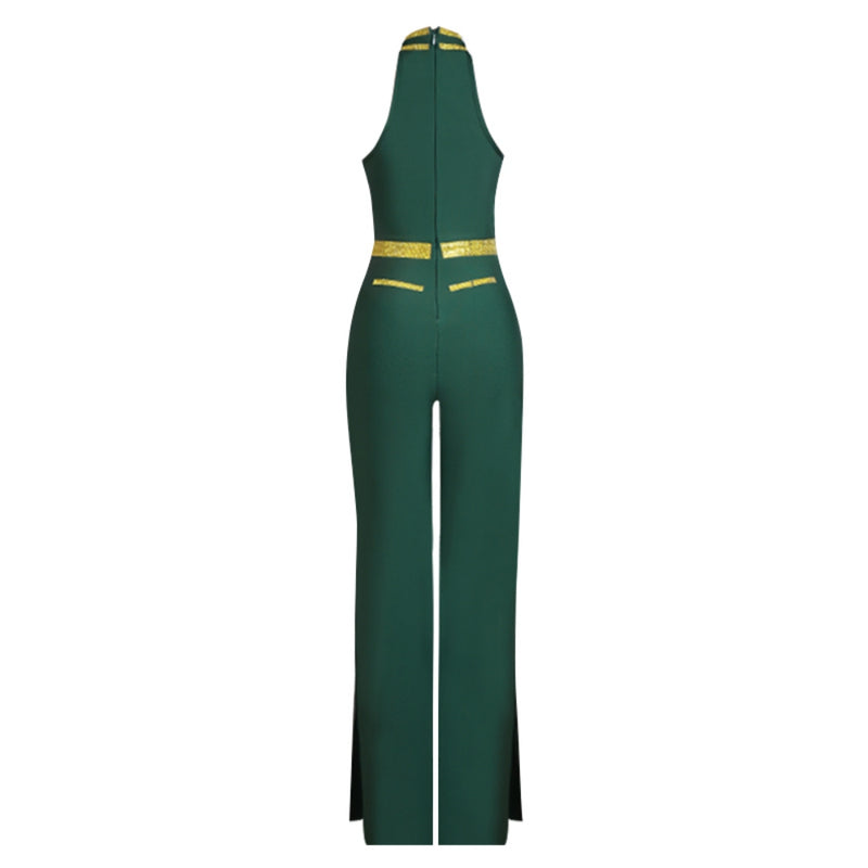 Green Bandage Jumpsuit PZC2222 6