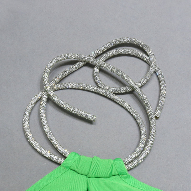 Green Bandage Dress PZC2242 7