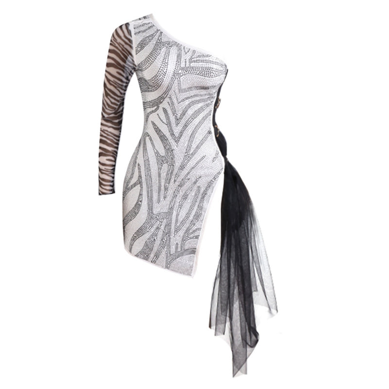 Zebra Bandage Dress PZC2245 5