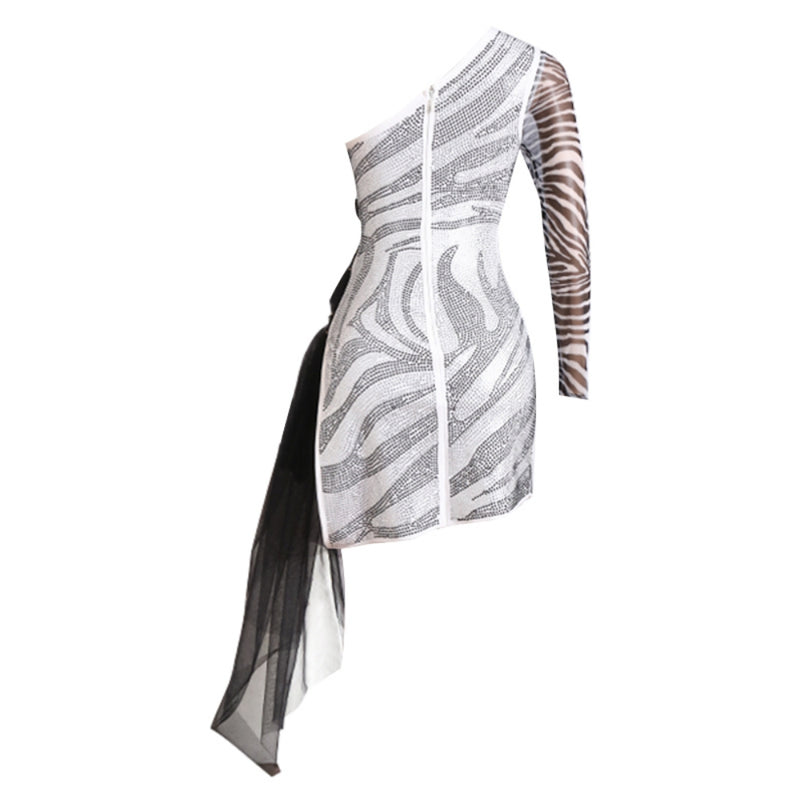 Zebra Bandage Dress PZC2245 6