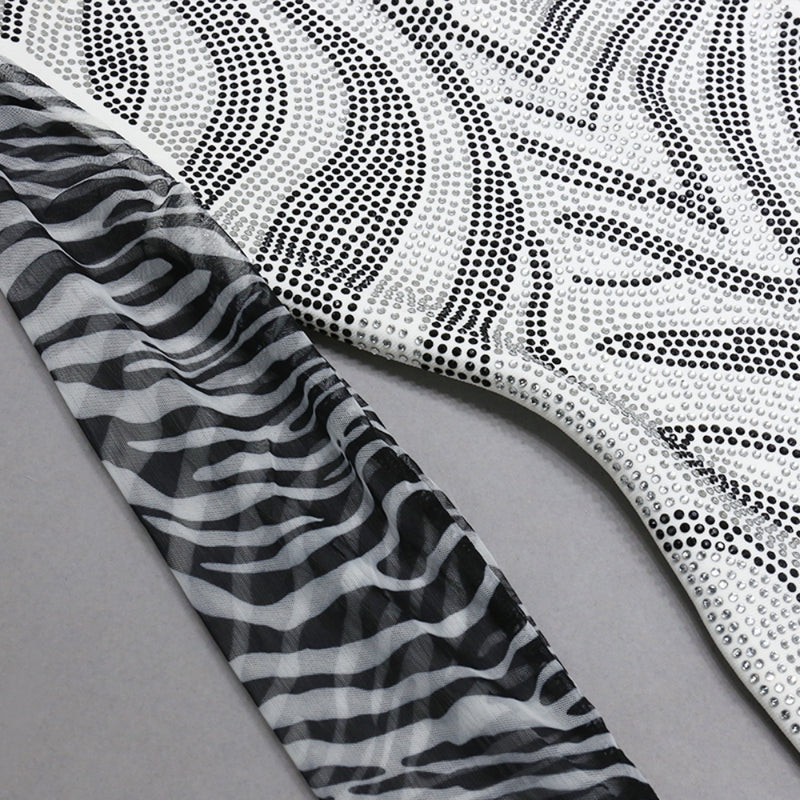 Zebra Bandage Dress PZC2245 8