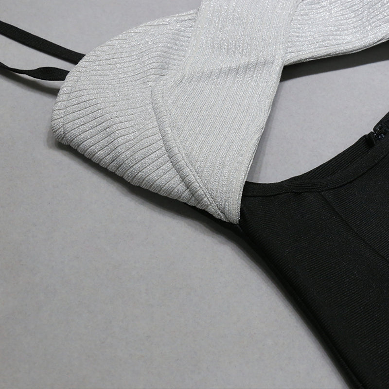 Black Bandage Dress PZC2296 8