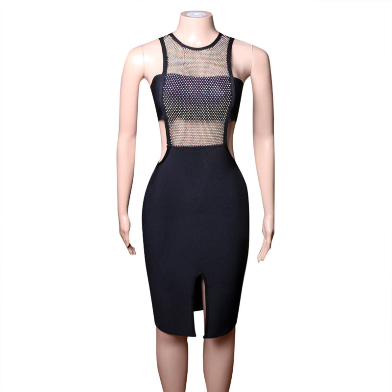 Black Bandage Dress PZC995 5
