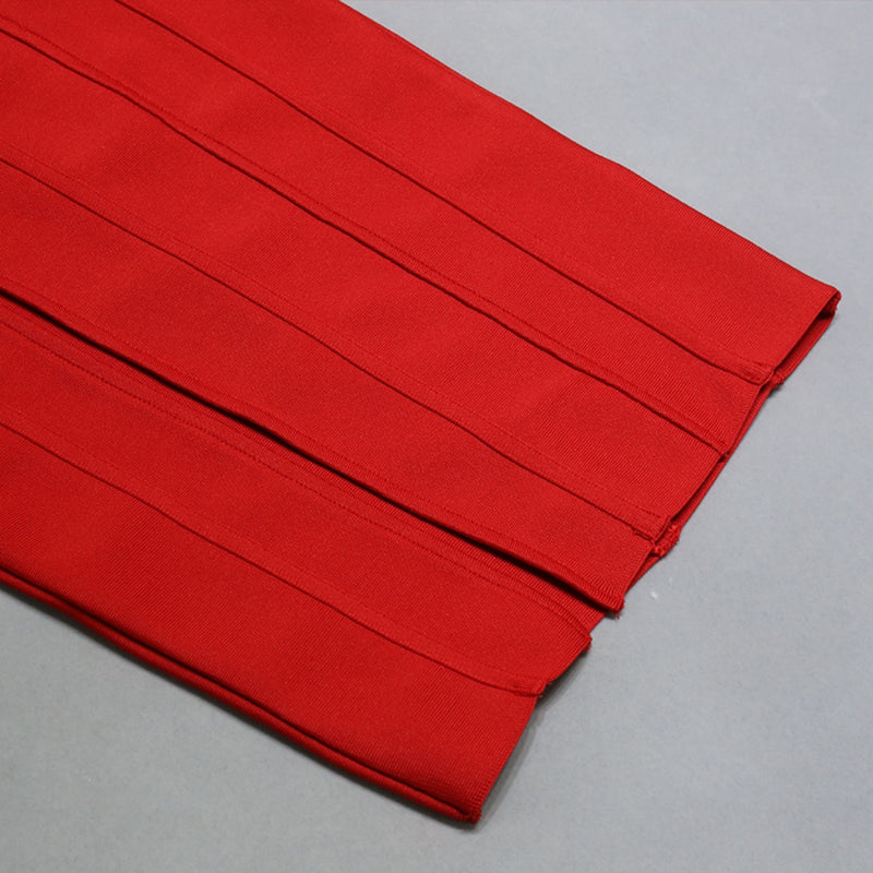 Red Bandage Dress PZDH7943 9