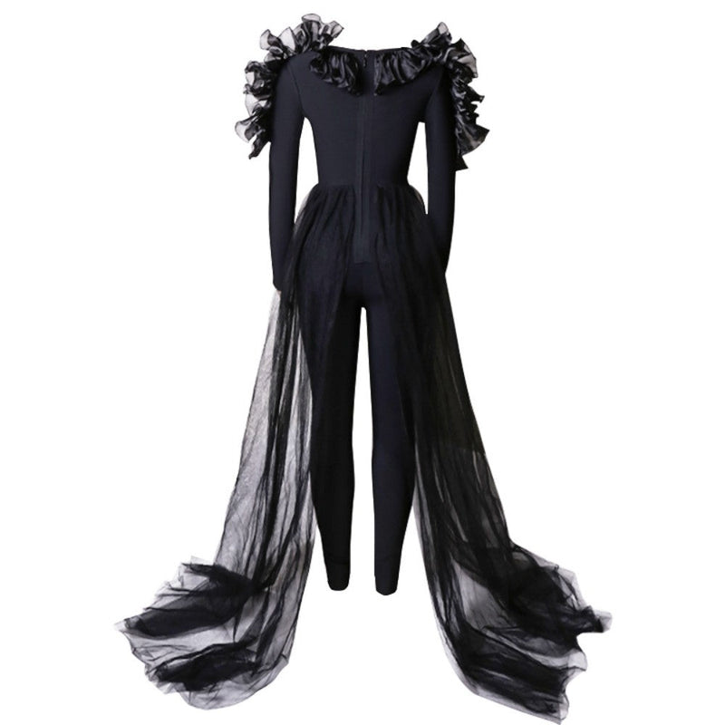 Black Bandage Jumpsuit PZJYWH1046 5