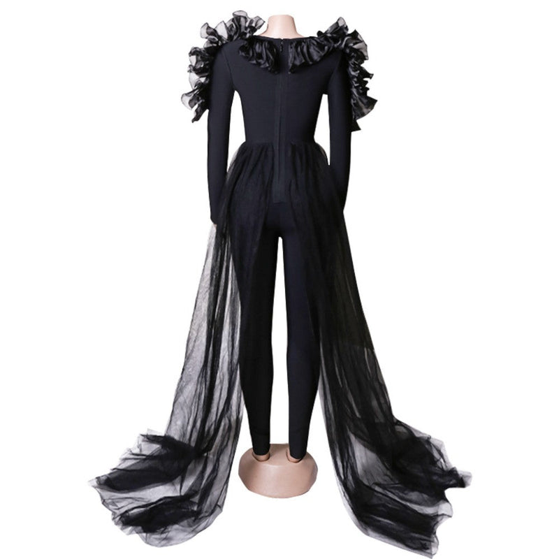 Black Bandage Jumpsuit PZJYWH1046 7