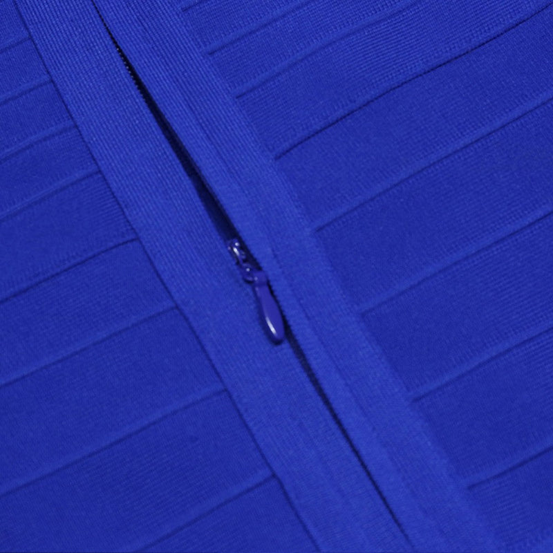 Blue Bandage Dress PZL037 10