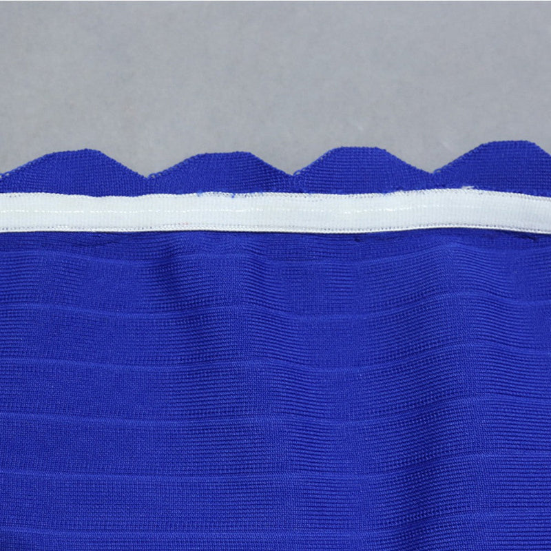 Blue Bandage Dress PZL037 8