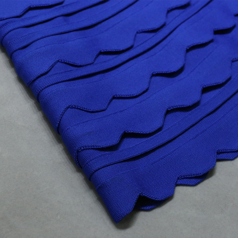 Blue Bandage Dress PZL037 9