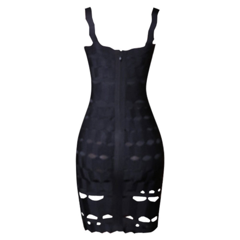 Black Bandage Dress PZL1505 5